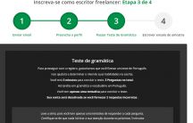 Passar Teste de Gramática